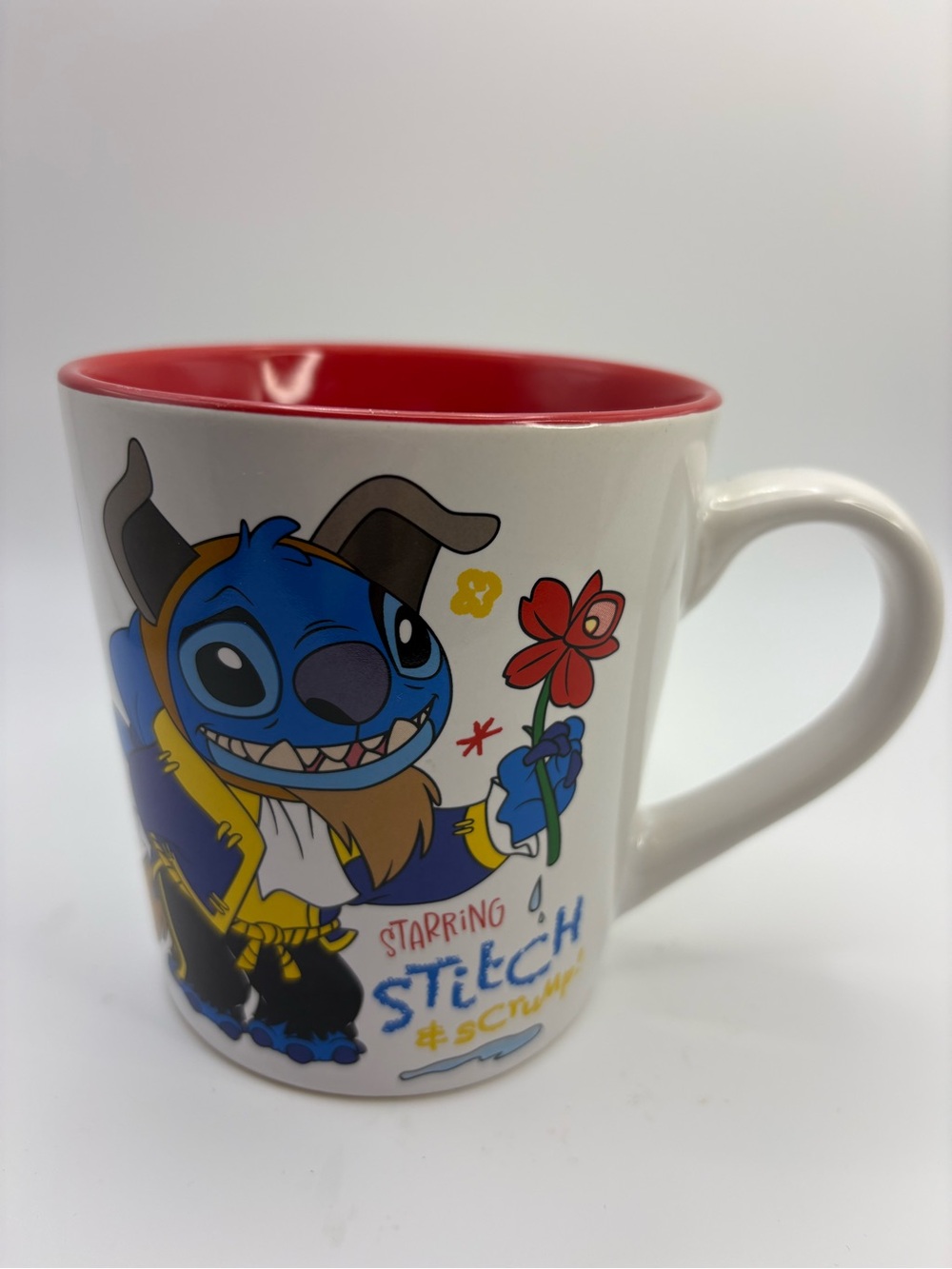 Disney Stitch Beauty and the Beast Coffee Mug/Cup